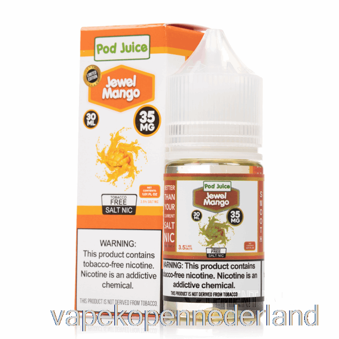 Vape Nederland Juweel Mango - Peulensap - 30ml 35mg